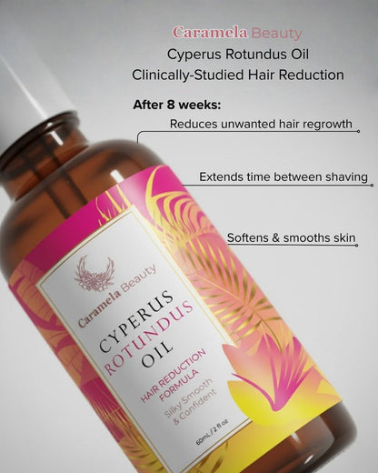 Beauty Cyperus Rotundus Oil for Natural Hair Reduction - 60ml/2oz
