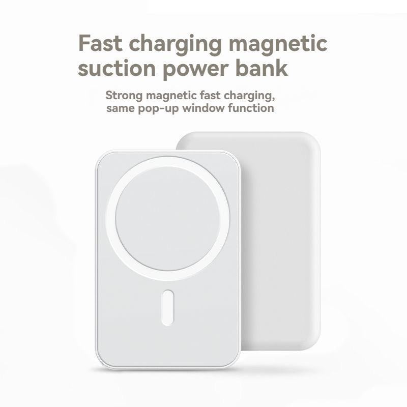 5000mAh Power Bank, Wireless Portable Charger, Fast Charging MagSafe Battery Pack for iPhone 17/16/15/14/13/12/Plus/Pro Max, Compact Device Smartphone Chargeable