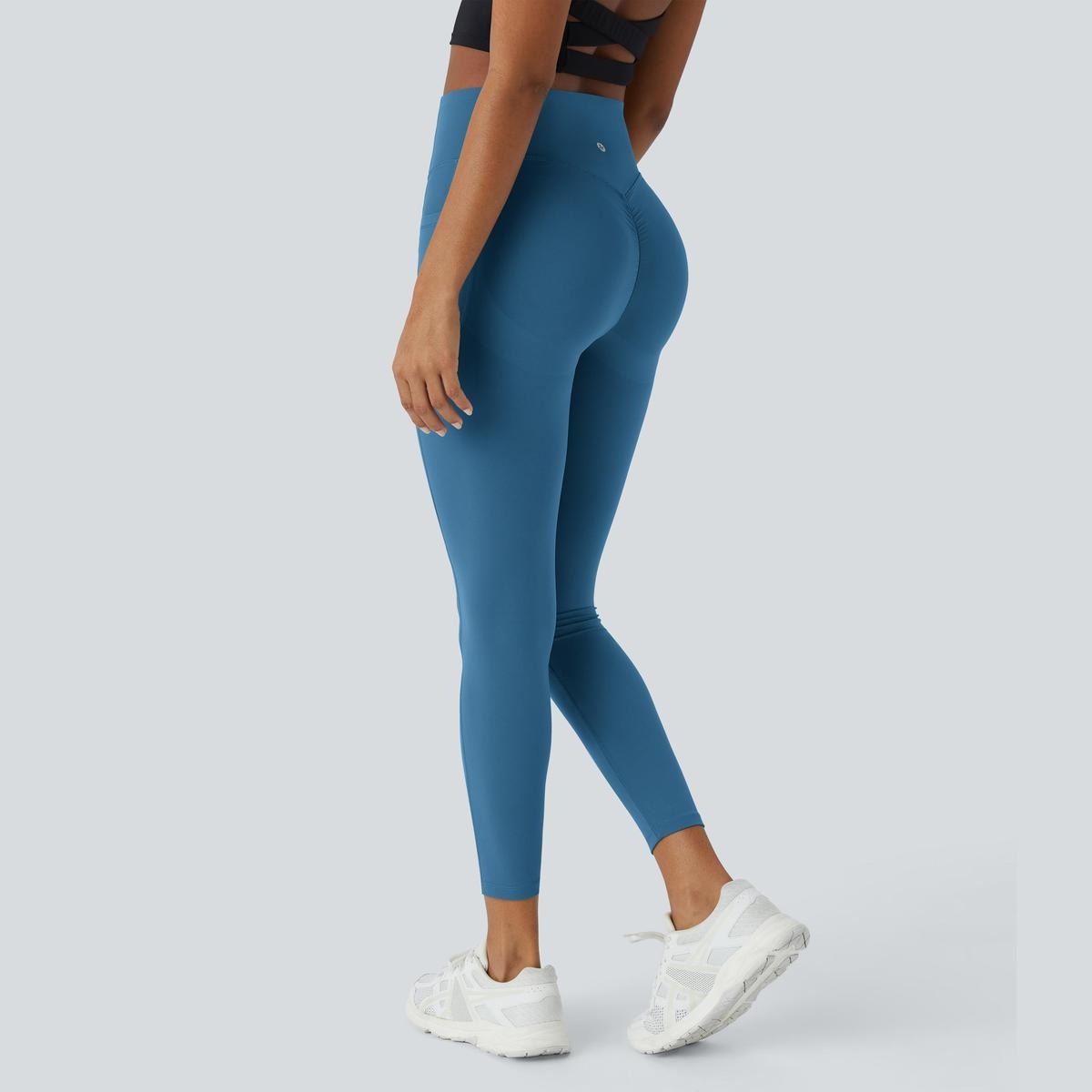 High Waisted Scrunch Butt Lifting Tummy Control Pocket Shaping Training Leggings