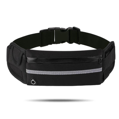 Running Belt for Women and Men, Money Belt and Running Fanny Pack, Hiking Fanny Pack, Holder for Cell Phone, Money, and Keys, Adjustable Belt Pouch fits Most Phone and Waist Sizes