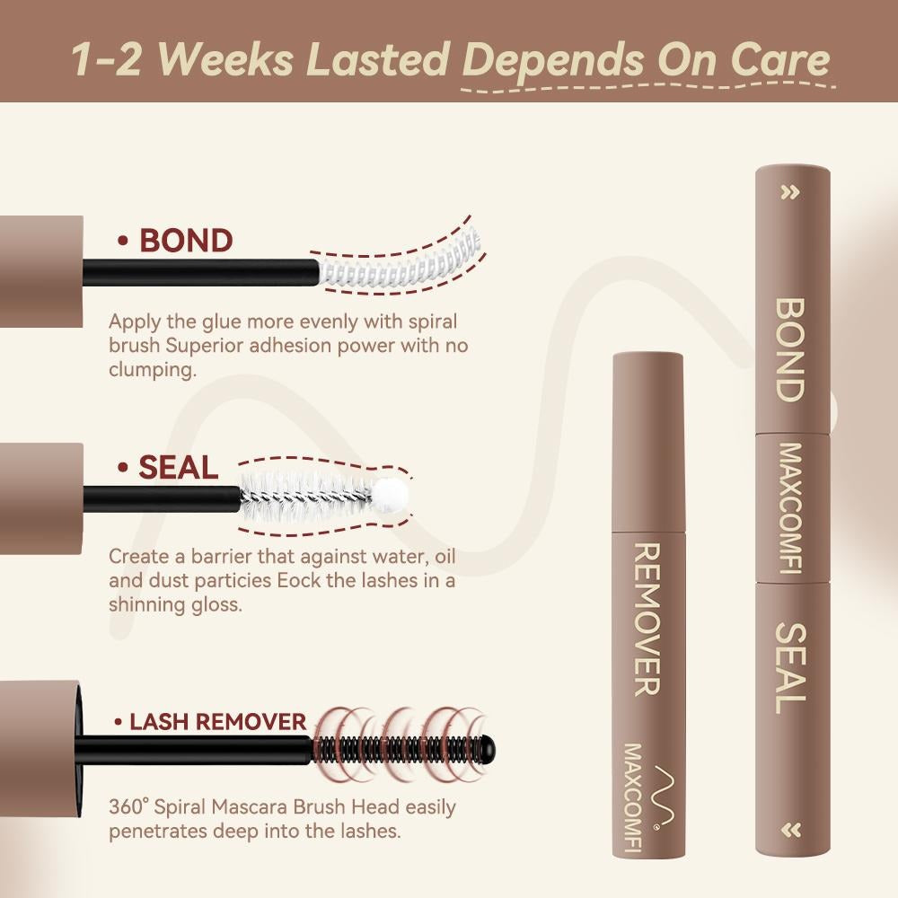 Spider Lashes Breeze | DD Curl Kylie&Kim Lashes MaxComfi Vibe but Better Long-Lasting Waterproof & Super Soft&Thin Band | Venus Velure Waterproof Long-Lasting Natural Daily  Beginner-Friendly DIY Lashes for Flawless Voluminous Look Trendy Must-Have