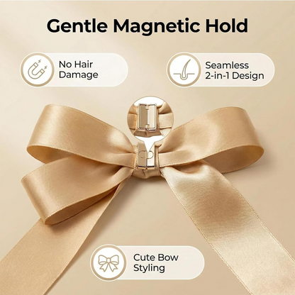 Magnetic Hair Bow, Magnetic Bow Hair Clips for Women, Mini Butterfly Hairs Clip, No-Slip Magnetics Clips for Girls Hairs Accessories (3 pcs)