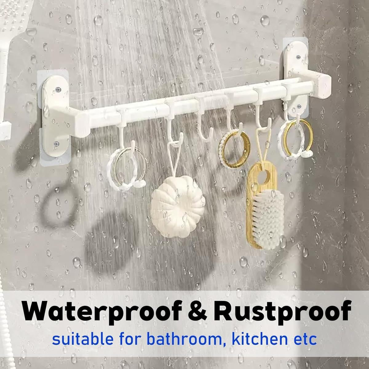 BUY 16 Get 16 Free 32-Piece No-Drill Screw Stickers, Strong Adhesive No-Nail, No Drilling Required Adhesive Wall Hooks Wall Mount Screw Hooks Picture Hangers Without Nails for Hanging 2.25 * 2.25 * 0.4 Inch for Kitchen, Bathroom, Home