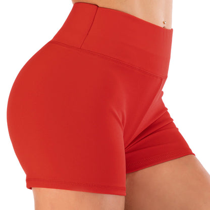 Yoga Clothing Fitness Running Breathable Sports Butt-Lifting Tight-Fitting Three-Quarter Yoga Pants Peach Butt Shorts