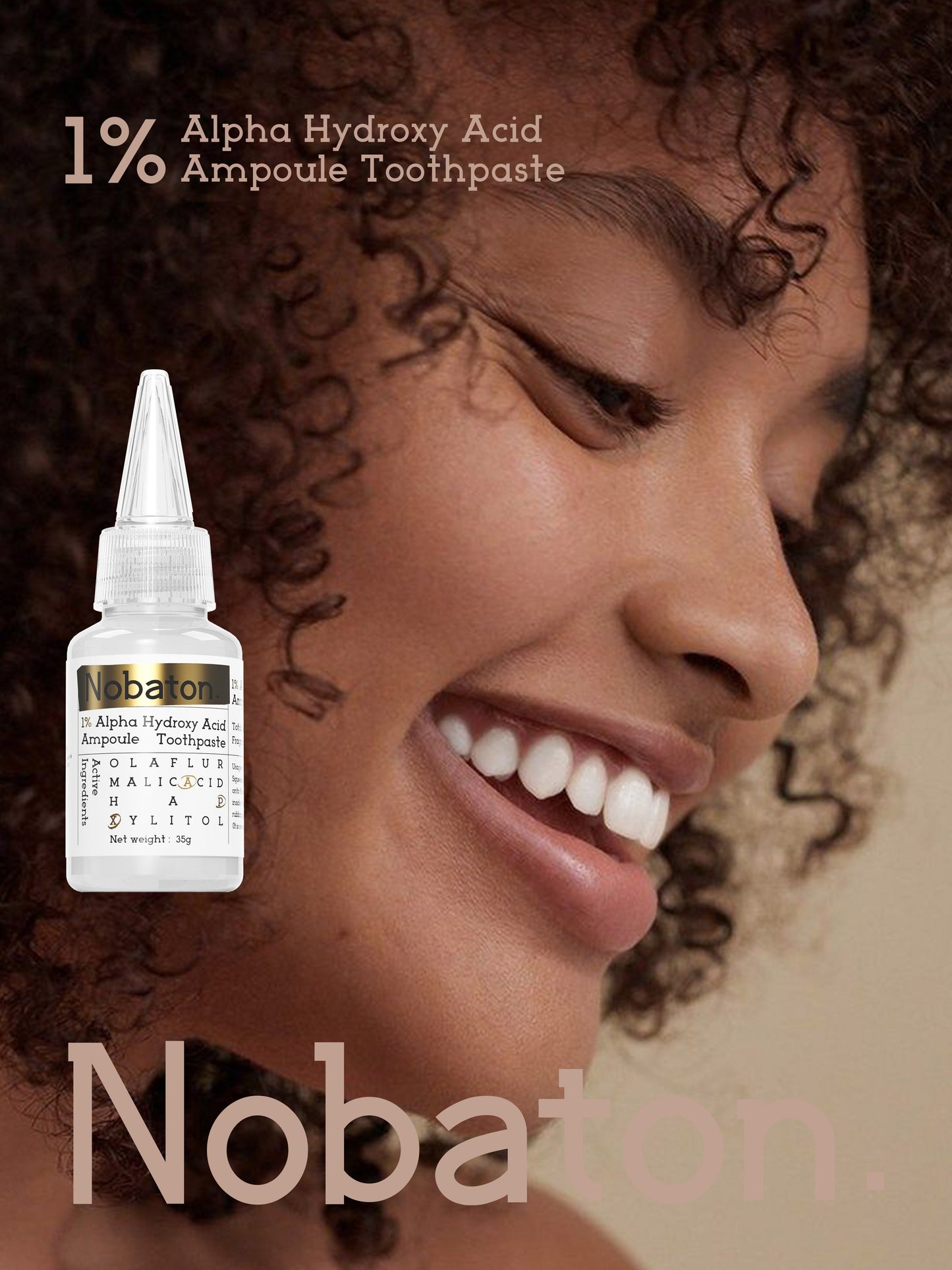 1% Fruit Acid Whitening Toothpaste