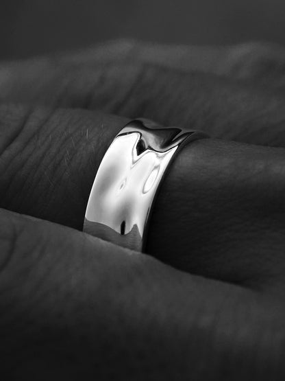 EXCLUSIVE UNISIZE RING IN SILVER